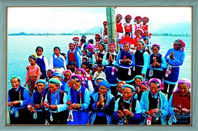 洱海沿岸“耍海会” 洱海沿岸“耍海会”