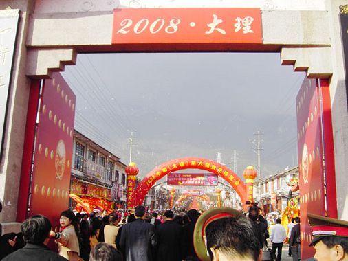 中国第六届茶花博览会在大理开幕 中国第六届茶花博览会在大理开幕