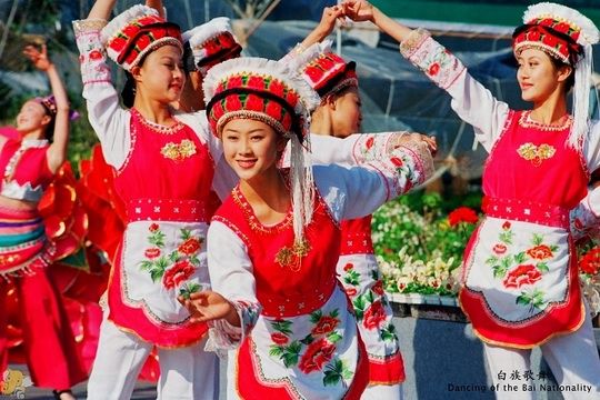 白族:百花古城 白族:百花古城